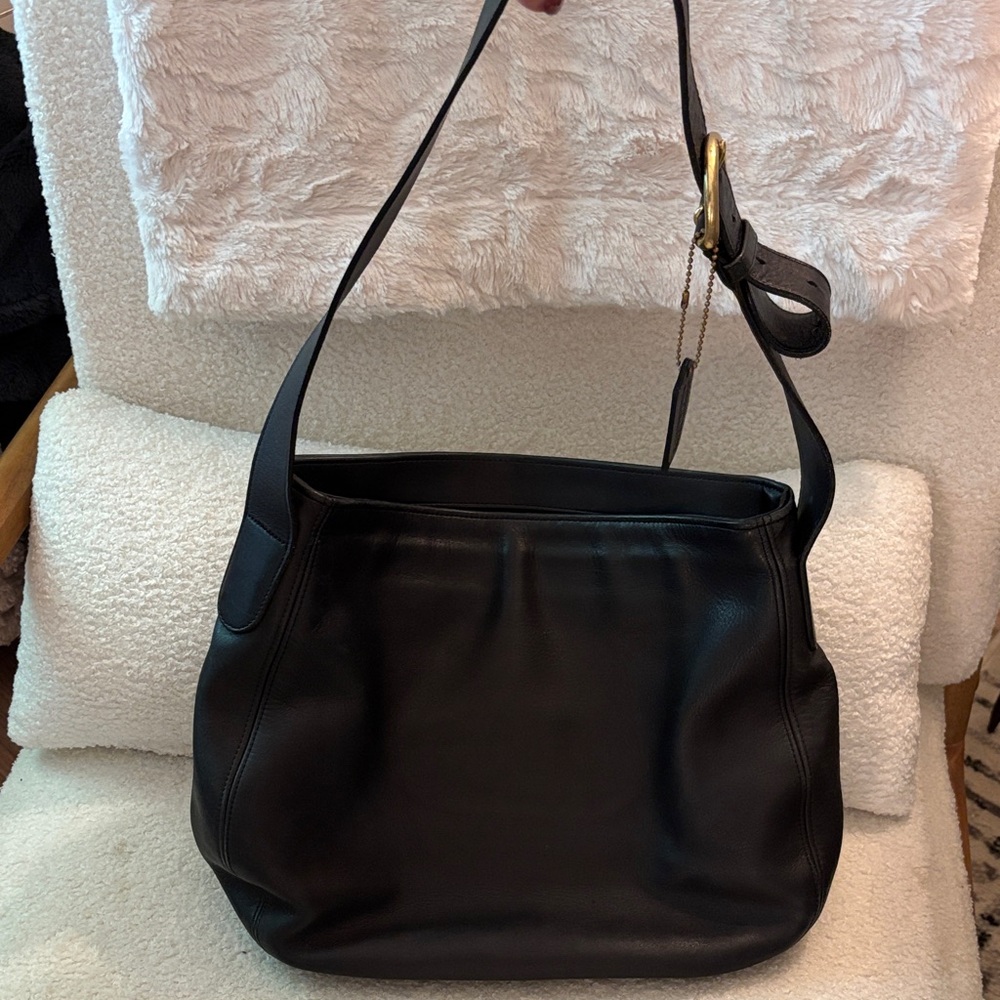 Coach Black Leather purse